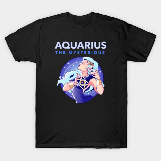 AQUARIUS THE MYSTERIOUS T-Shirt by Creativity Haven